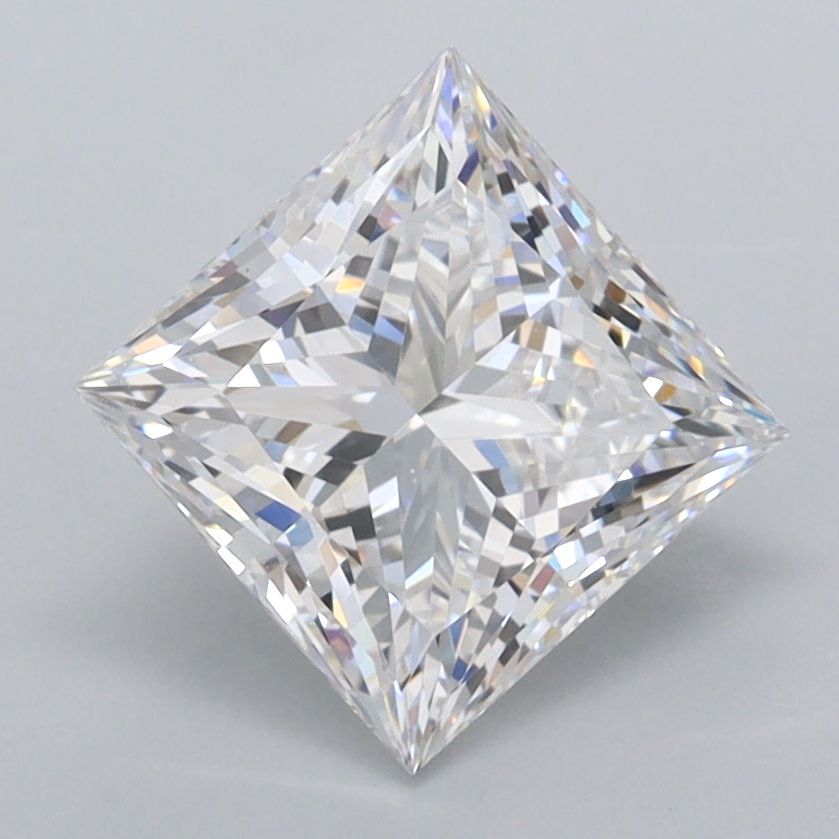 2.12 ct. princess Lab Grown Diamond front image