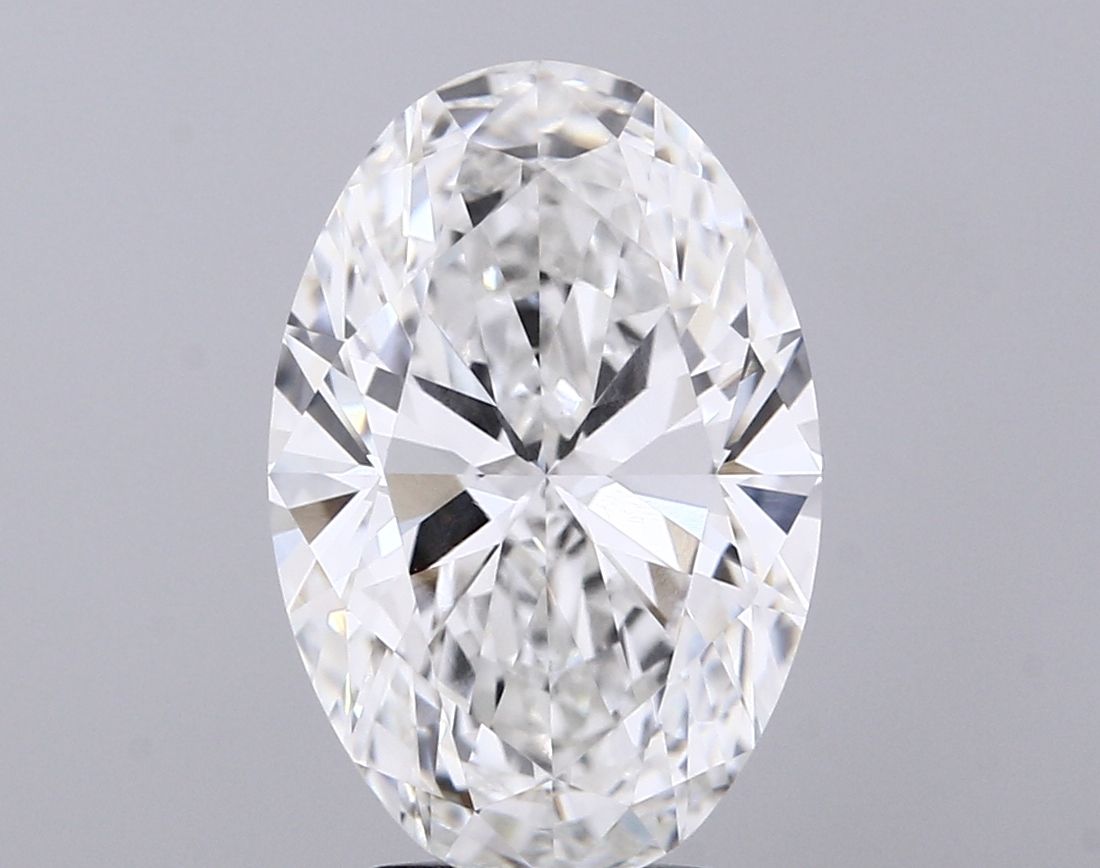 4.08 ct. oval Lab Grown Diamond front image