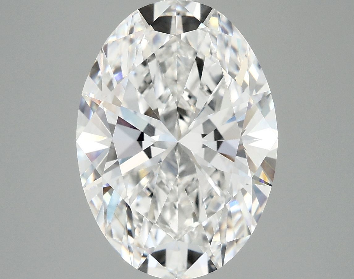 5.04 ct. oval Lab Grown Diamond front image