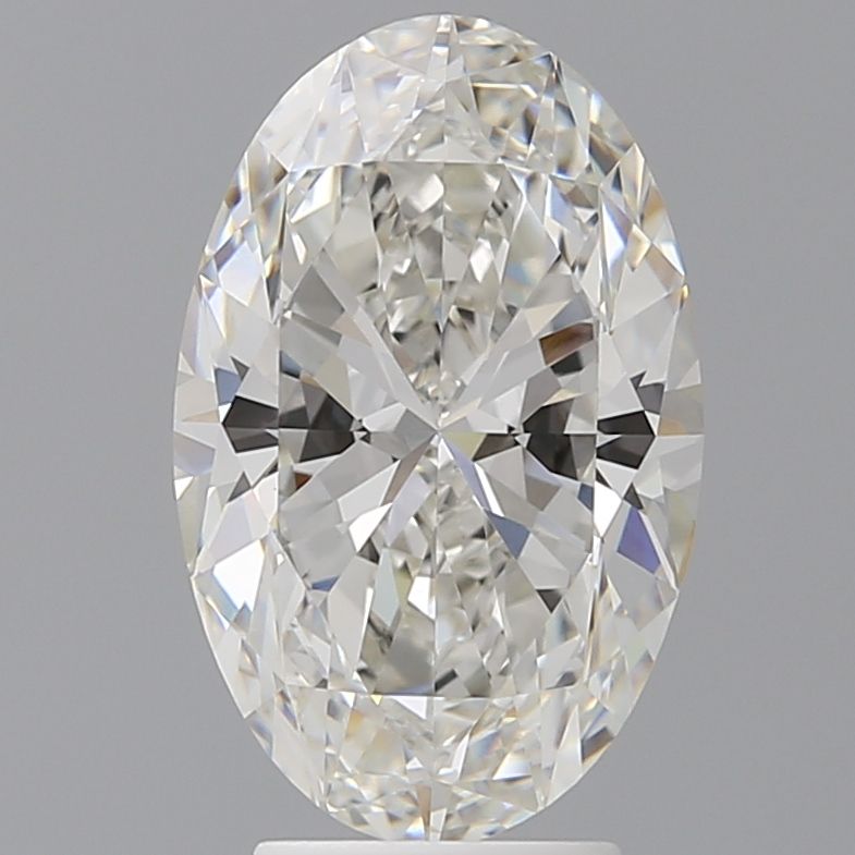 4.09 ct. oval Lab Grown Diamond front image