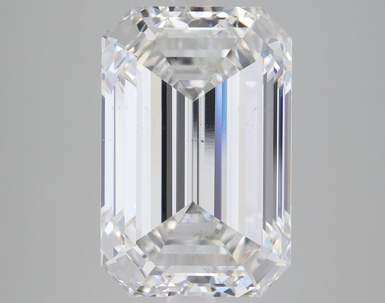 7.56 ct. emerald Lab Grown Diamond front image