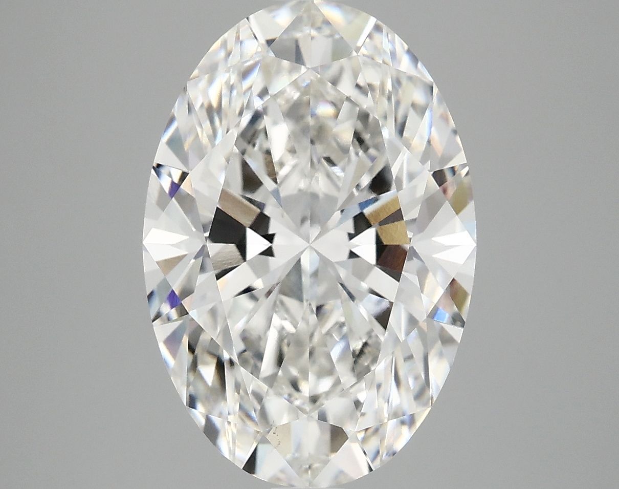 5.09 ct. oval Lab Grown Diamond front image