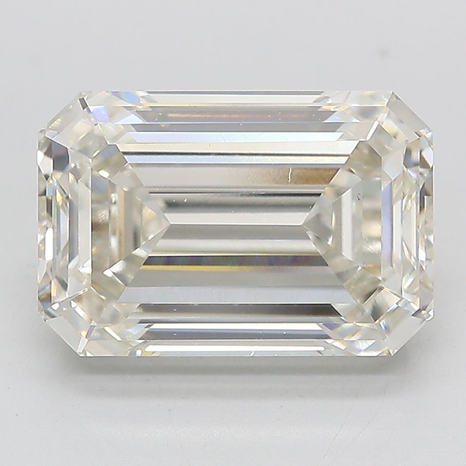 5.24 ct. emerald Lab Grown Diamond front image