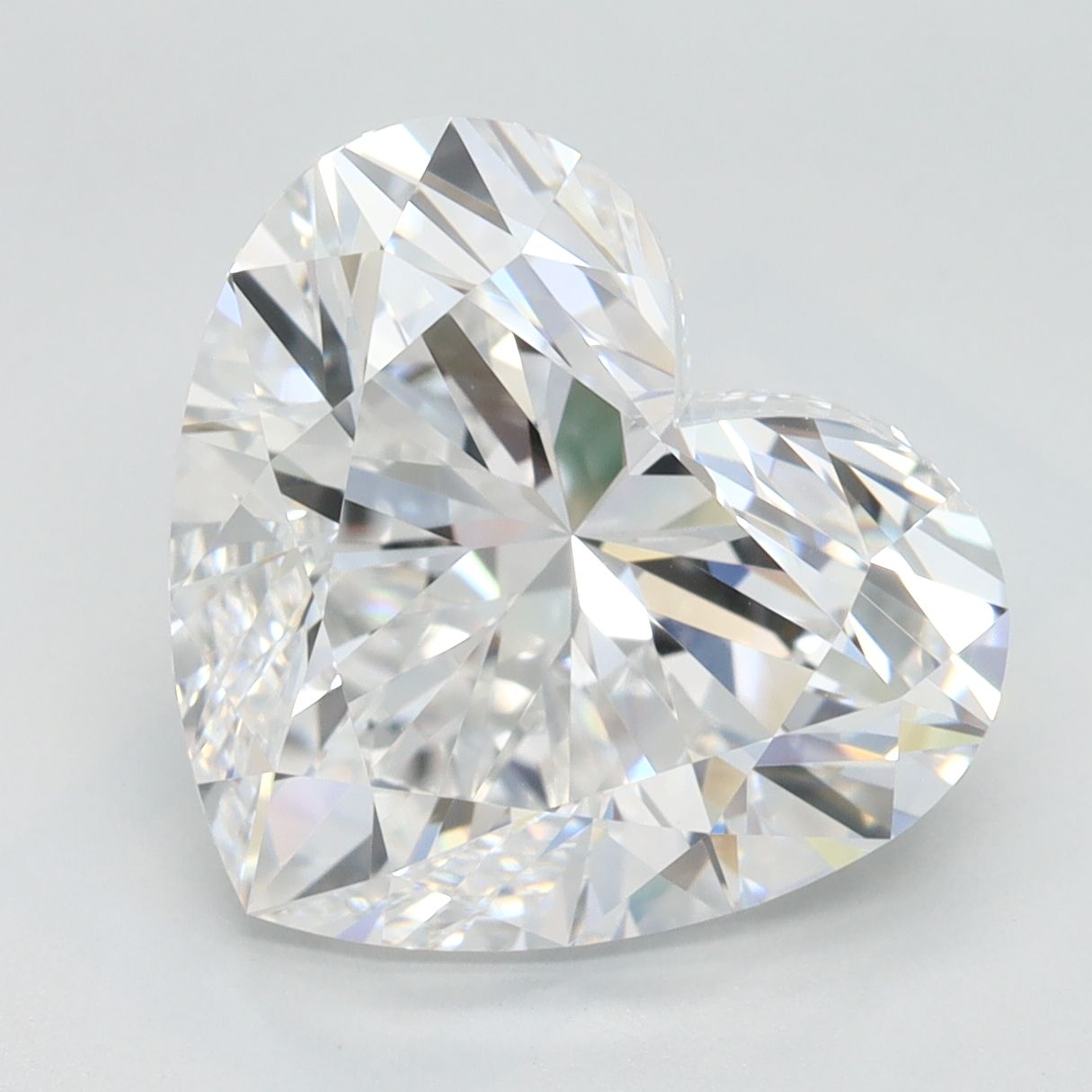 5.27 ct. heart Lab Grown Diamond front image