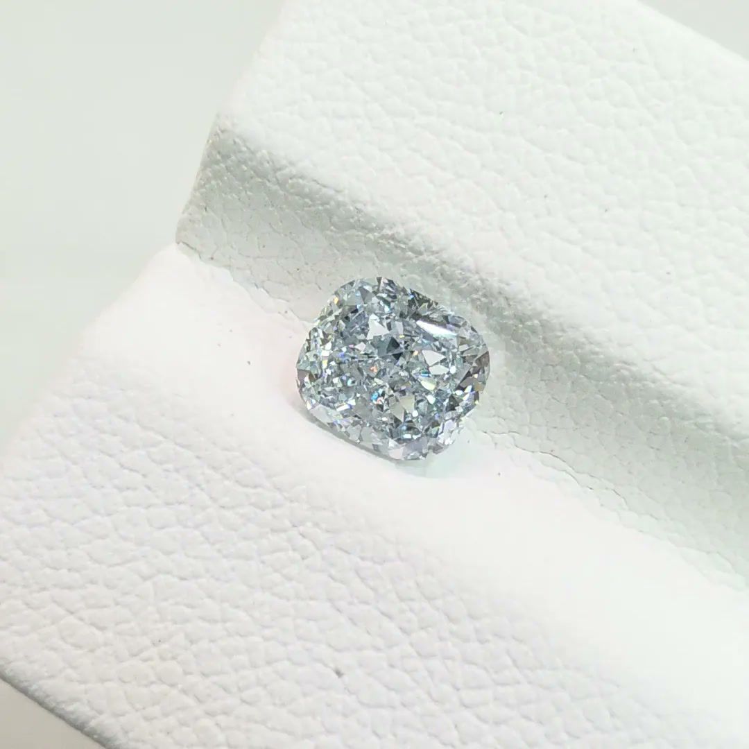 1.01 CT Light Blue CUSHION MODIFIED