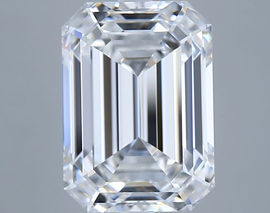5.04 ct. emerald Lab Grown Diamond front image