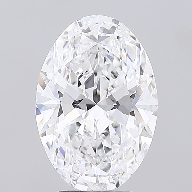 3.93 ct. oval Lab Grown Diamond front image