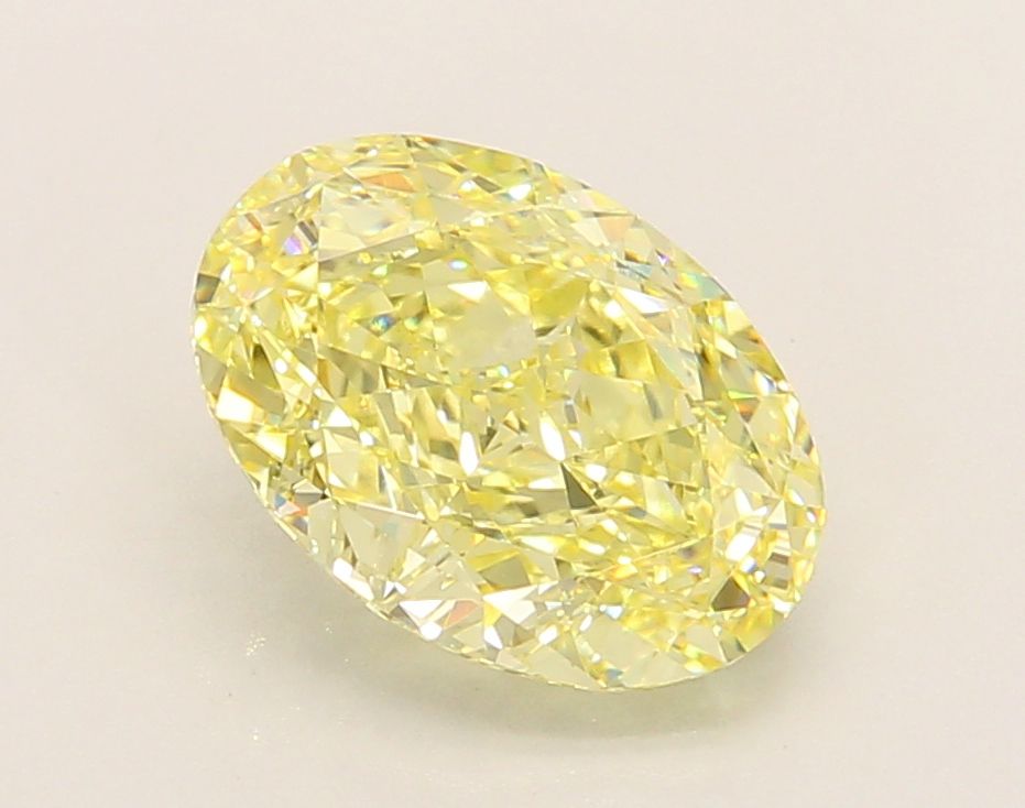 3.03 ct. oval Lab Grown Diamond front image