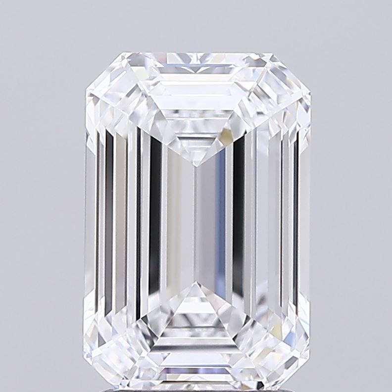 2.43 ct. emerald Lab Grown Diamond front image