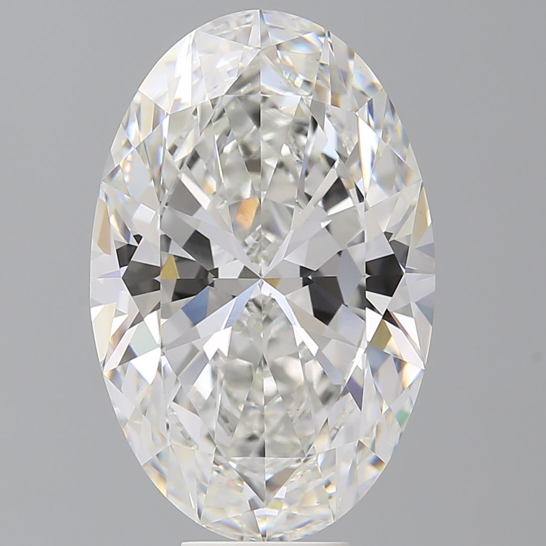 10.60 ct. oval Lab Grown Diamond front image