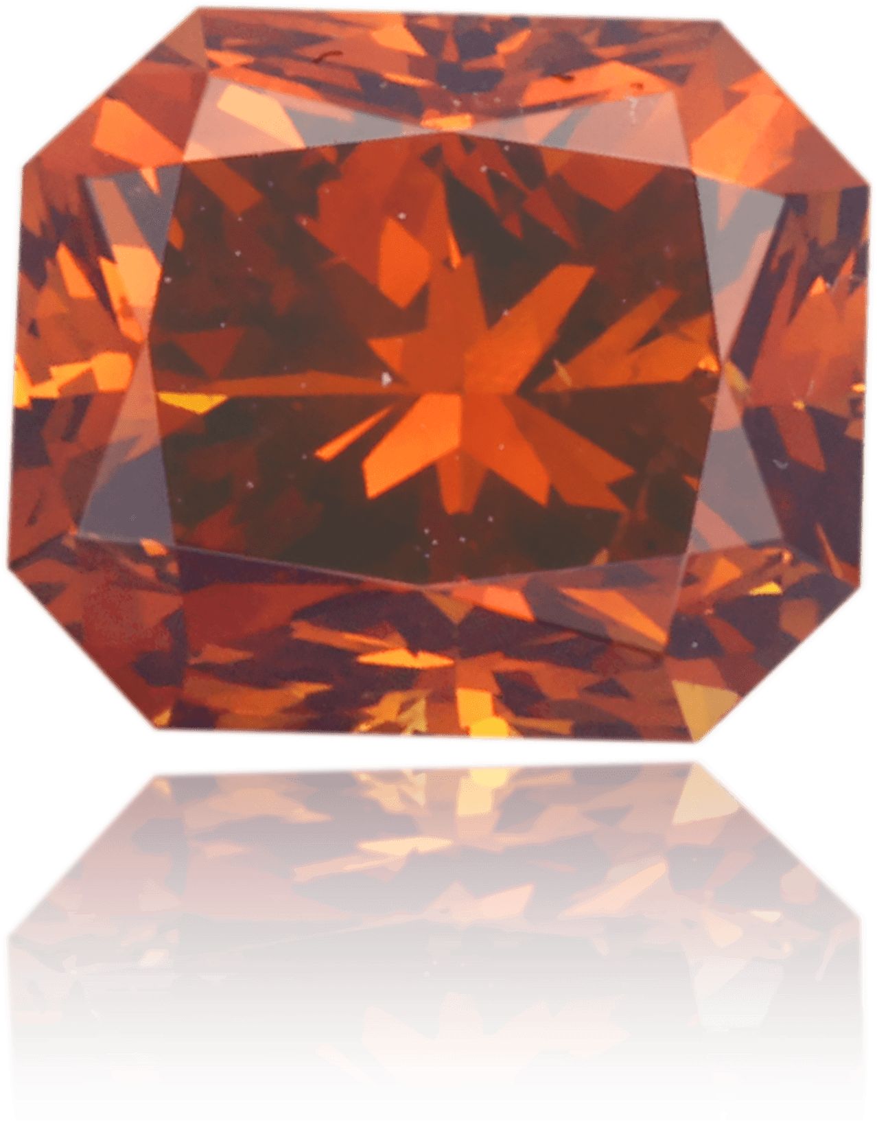 Diament 1.21 ct Fancy Deep Orange/SI2