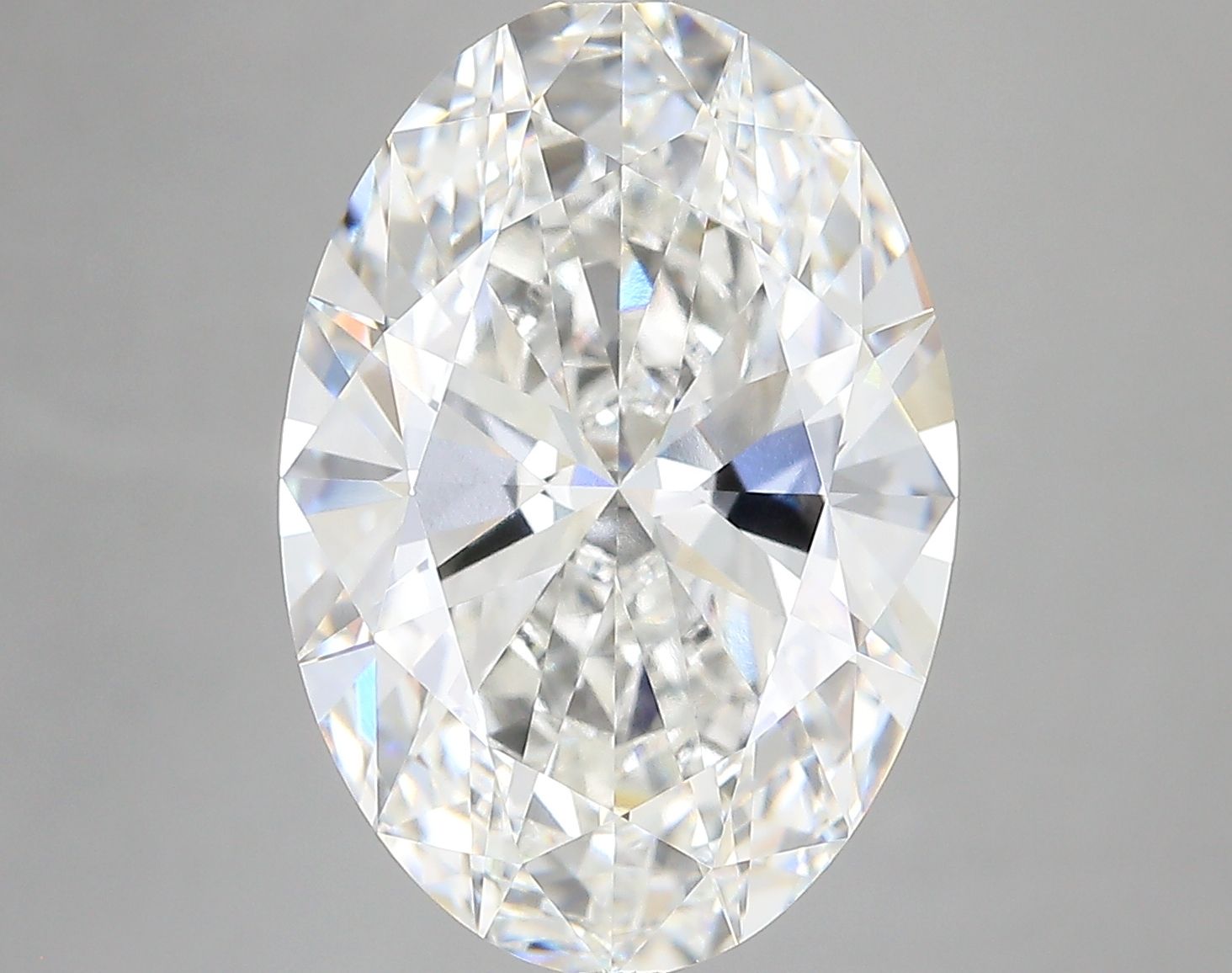 8.05 ct. oval Lab Grown Diamond front image
