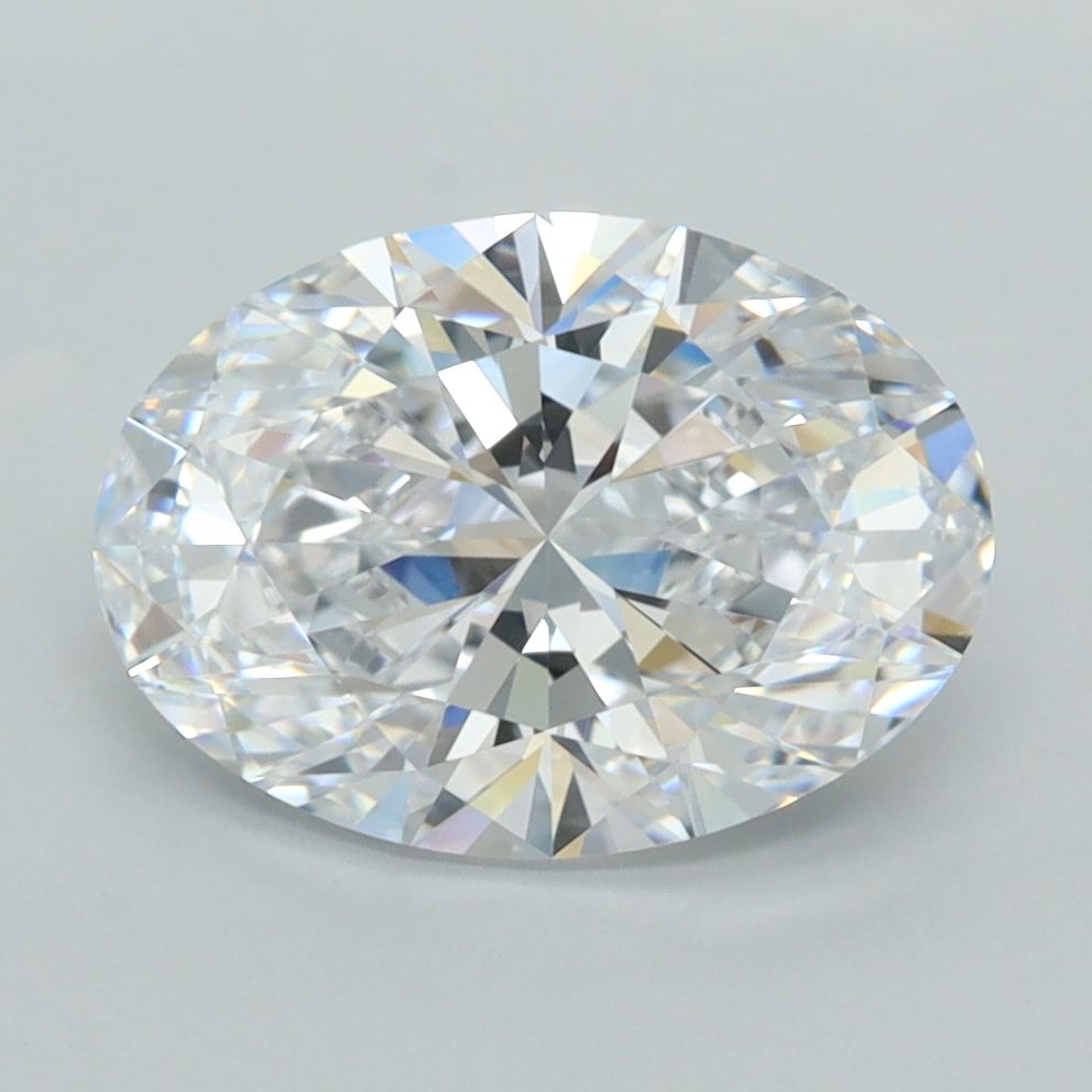 3.04 ct. oval Lab Grown Diamond front image