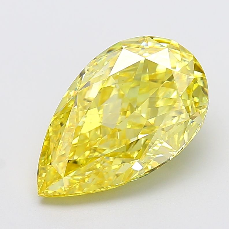 6.03 ct. pear Lab Grown Diamond front image