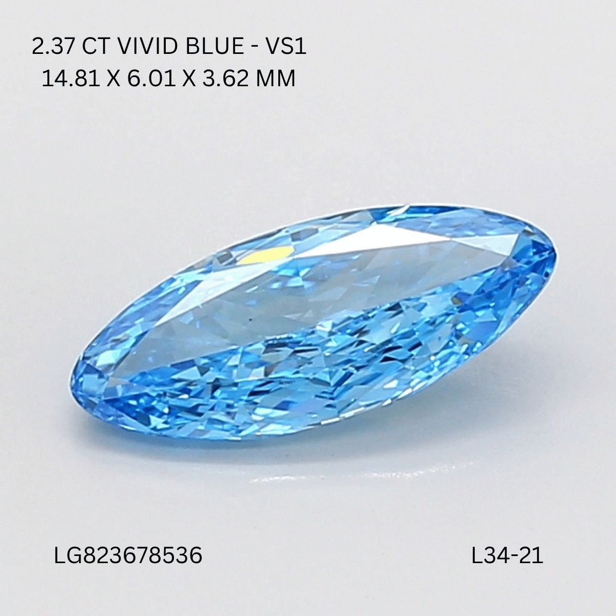 2.37 ct Oval diamond