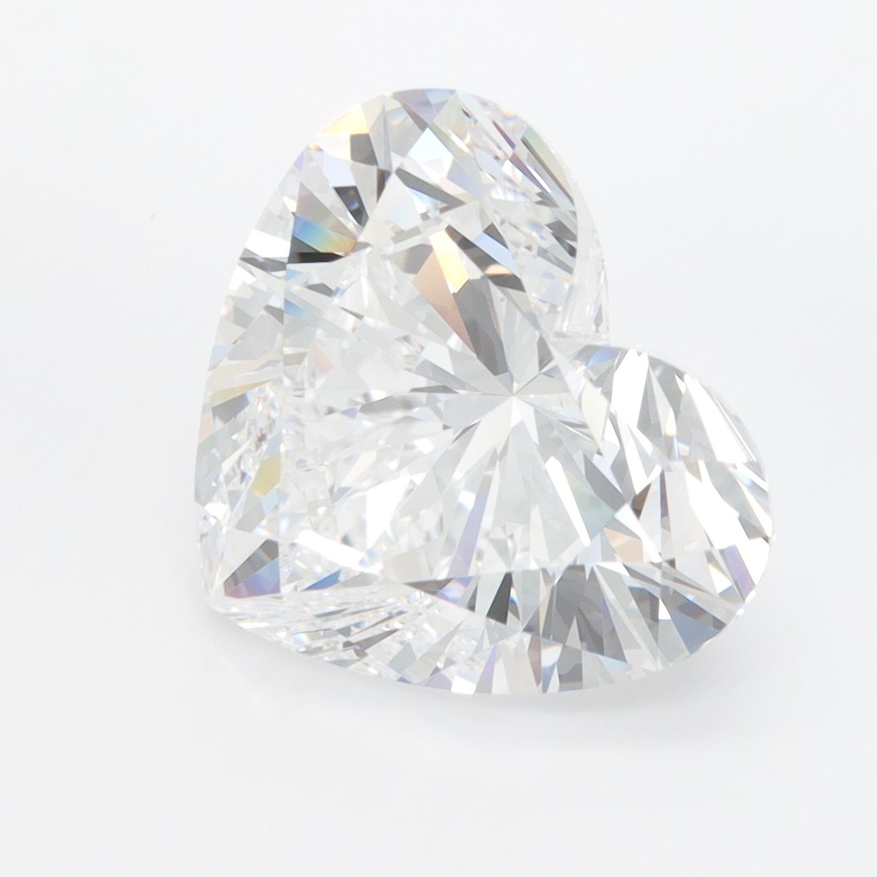 6.06 ct. heart Lab Grown Diamond front image