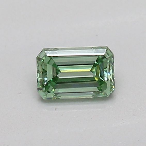 0.17 CT Fancy Vivid Green EMERALD
