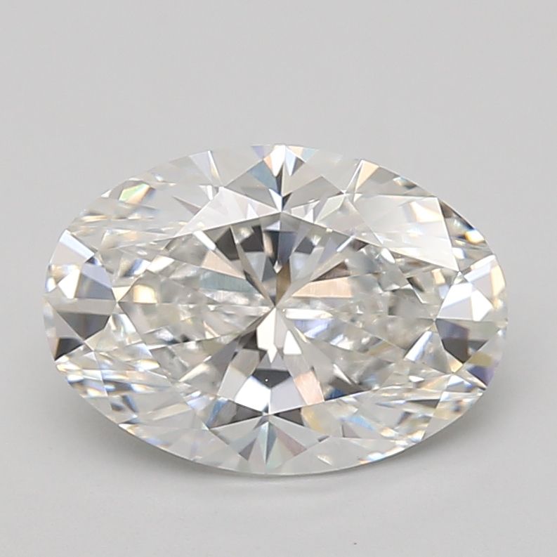 3.07 ct. oval Lab Grown Diamond front image