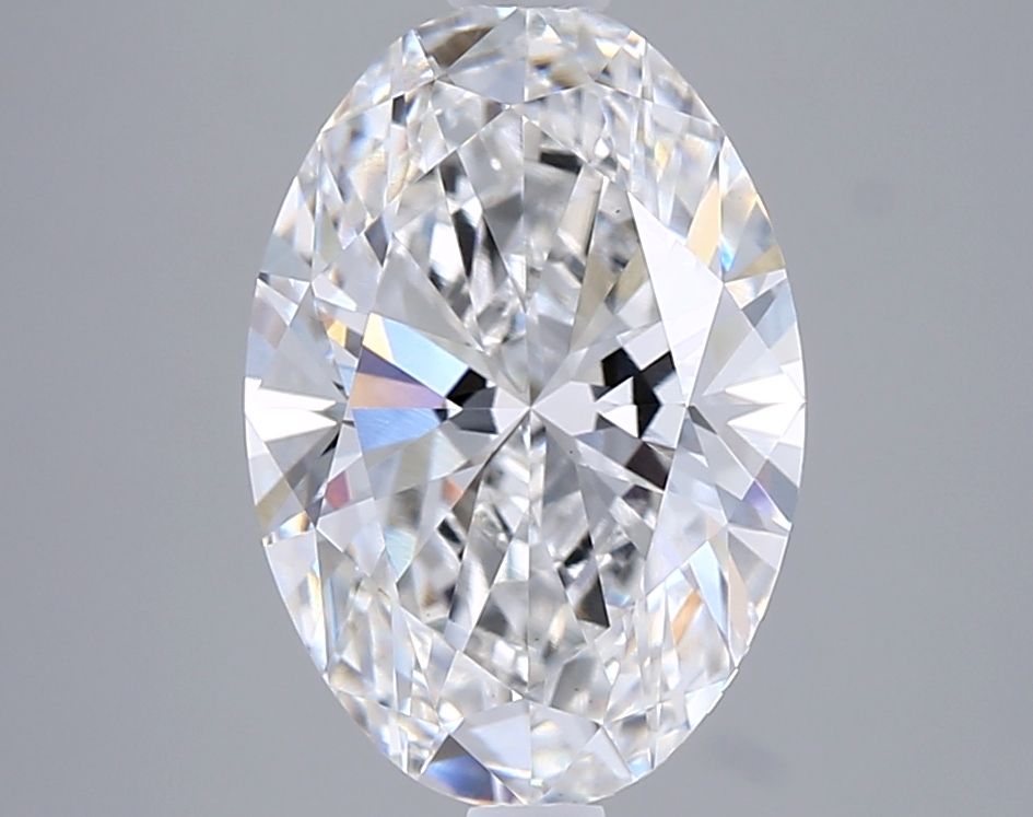 3.08 ct. oval Lab Grown Diamond front image
