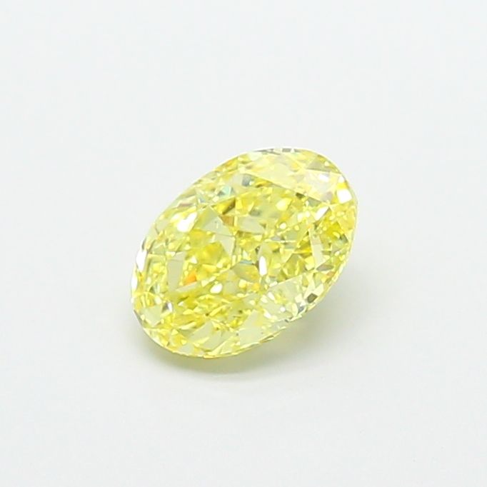 1.09 CT Fancy Intense Yellow OVAL