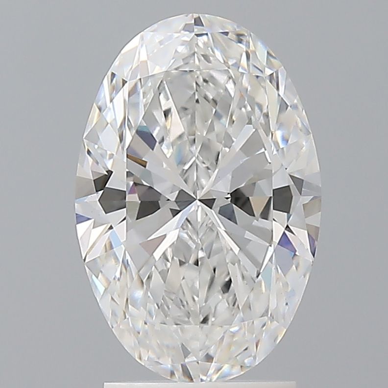 2.58 ct. oval Lab Grown Diamond front image