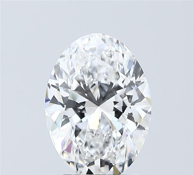 2.03 ct. oval Lab Grown Diamond front image