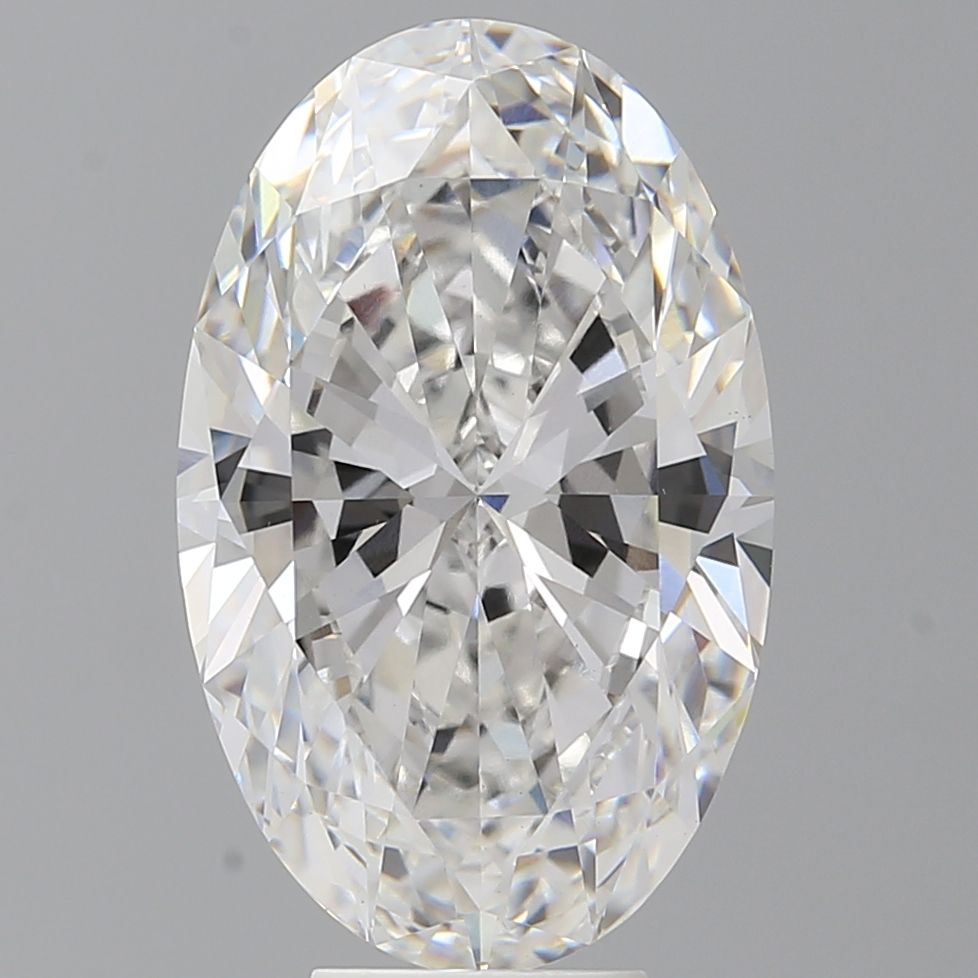 7.10 ct. oval Lab Grown Diamond front image
