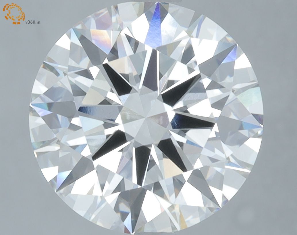 5.02 ct. round Lab Grown Diamond front image