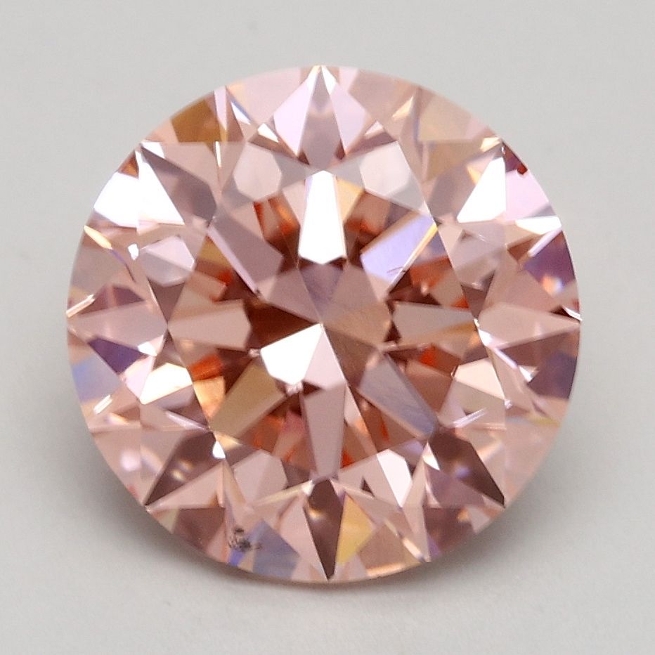 2.70 ct. round Lab Grown Diamond front image