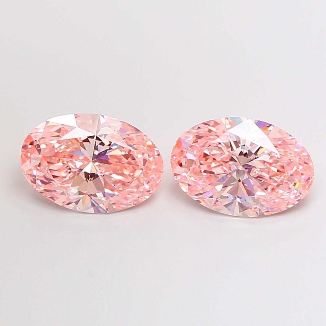 4.02 ct. oval Lab Grown Diamond front image