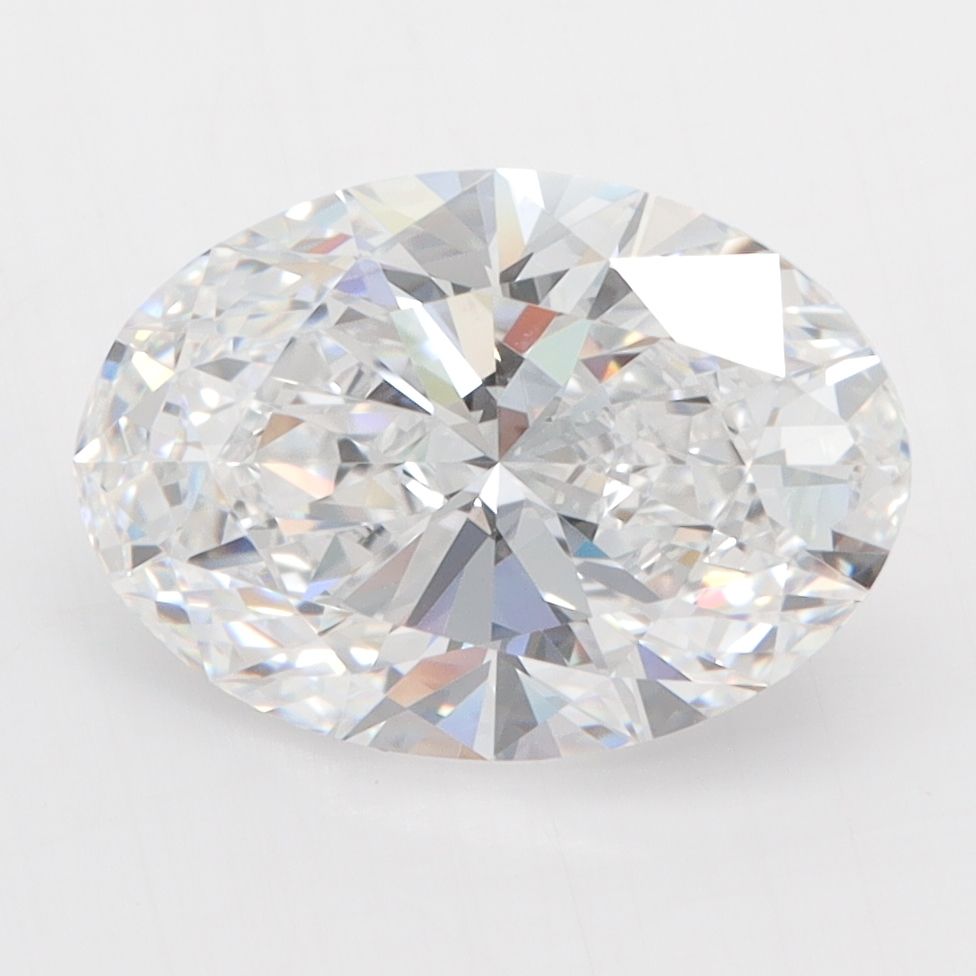 3.04 ct. oval Lab Grown Diamond front image