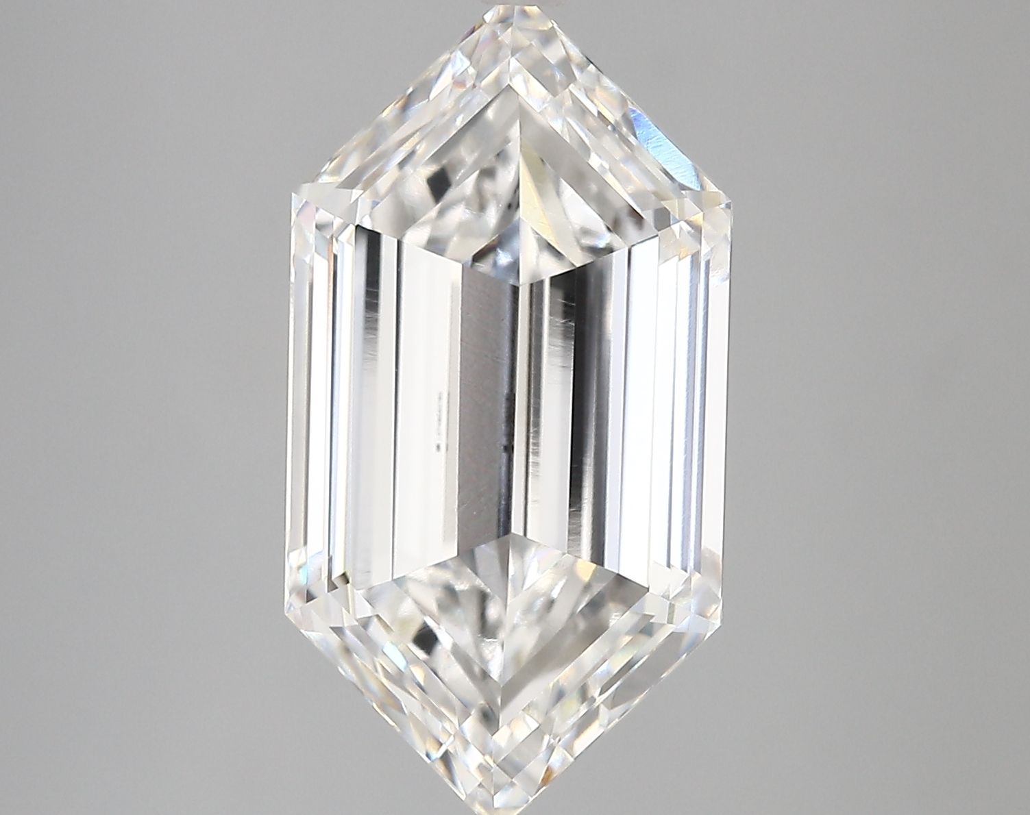 7.07 ct lab-grown Hexagonal Diamond