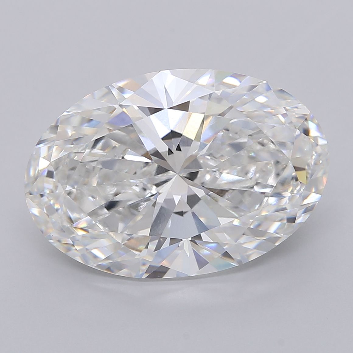 9.75 ct. oval Lab Grown Diamond front image