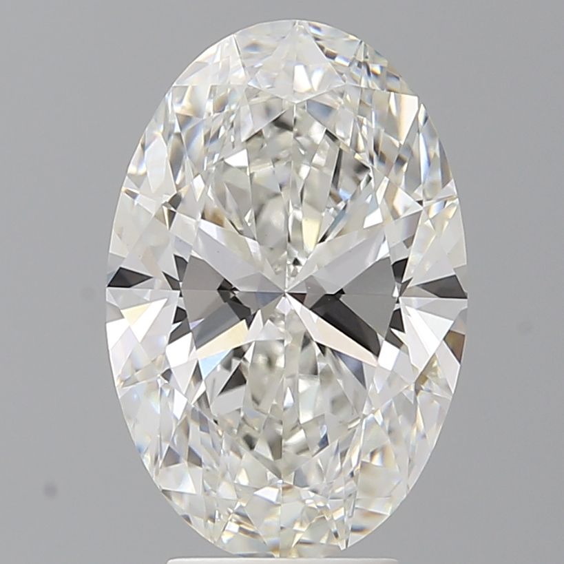 4.54 ct. oval Lab Grown Diamond front image