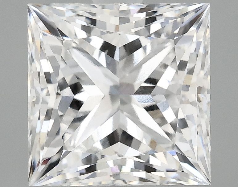 2.10 ct. princess Lab Grown Diamond front image