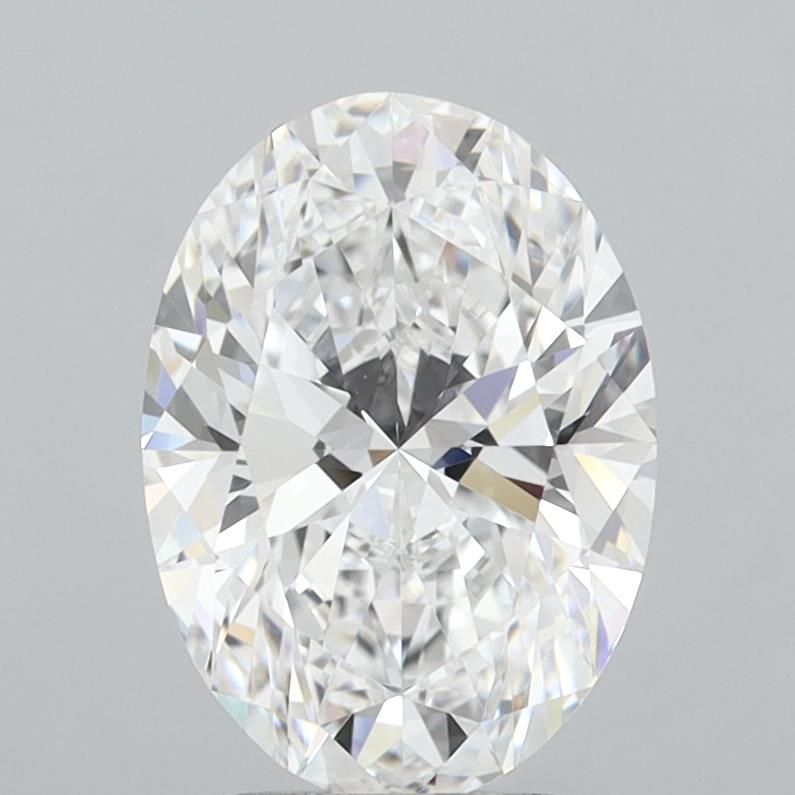 3.03 ct. oval Lab Grown Diamond front image