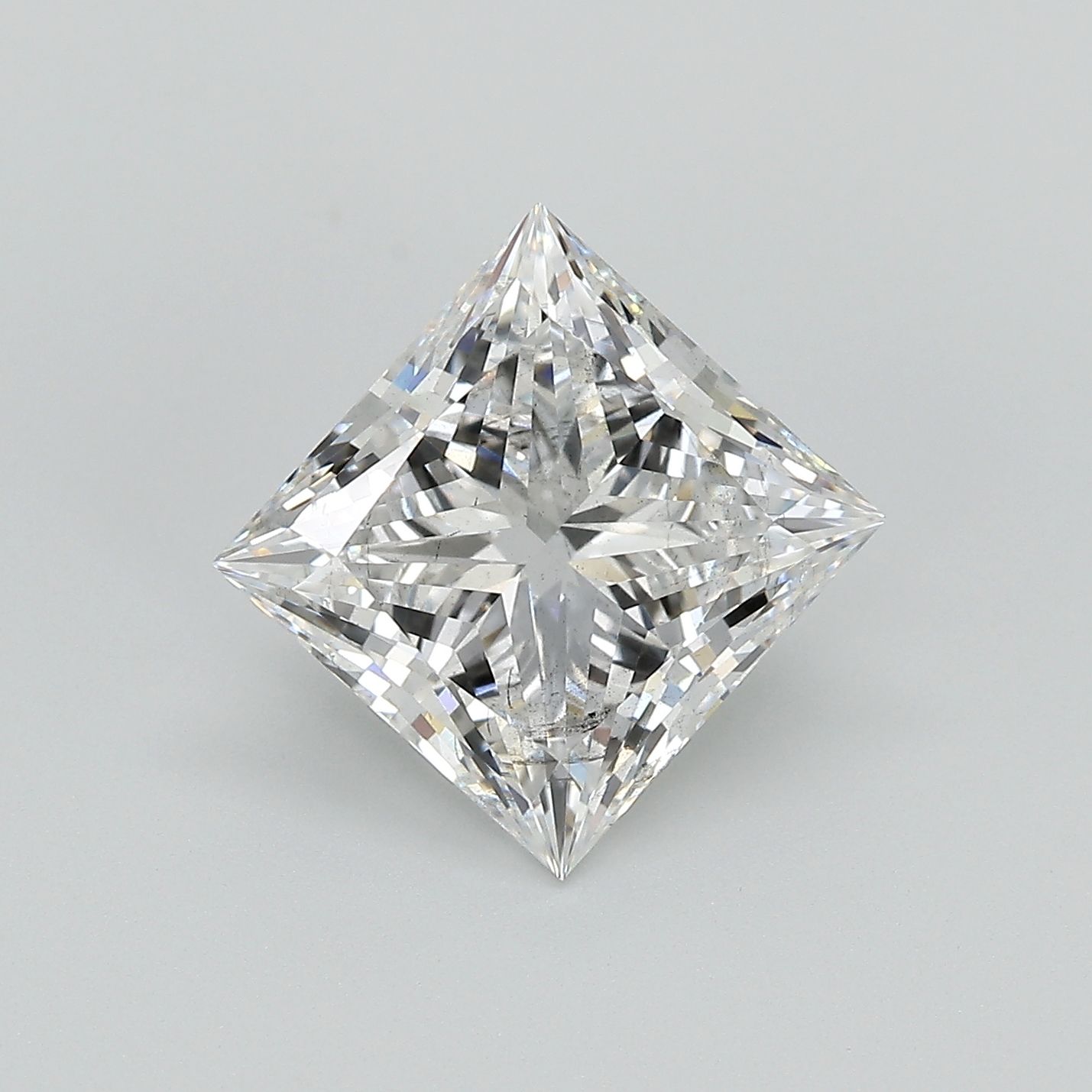 4.08 ct. princess Lab Grown Diamond front image
