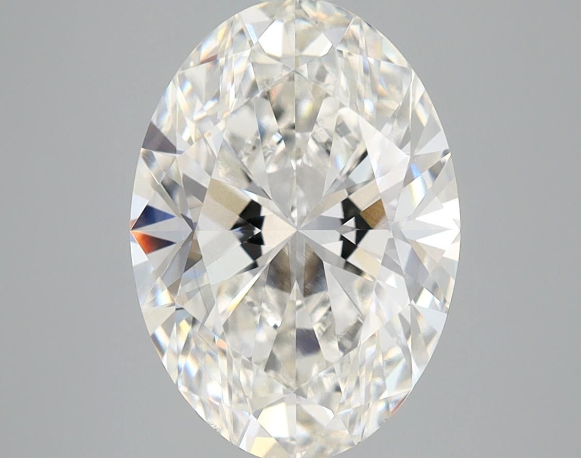 3.77 ct. oval Lab Grown Diamond front image