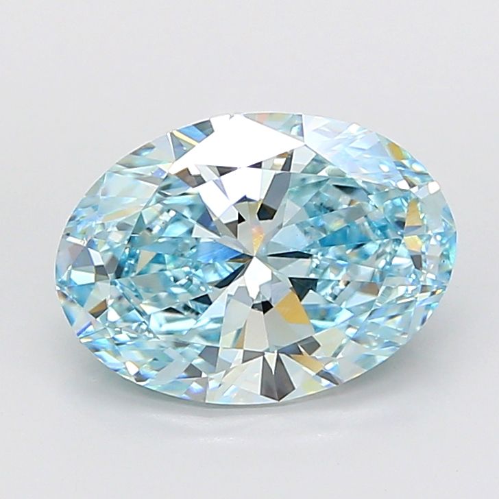 5.51 ct. oval Lab Grown Diamond front image