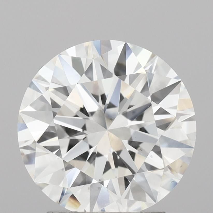 2.70 ct. round Lab Grown Diamond front image