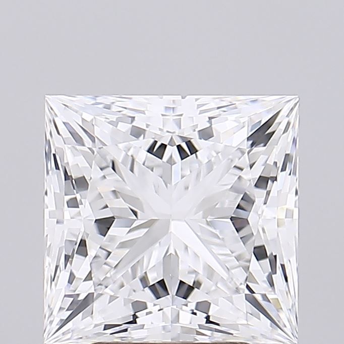 3.78 ct. princess Lab Grown Diamond front image