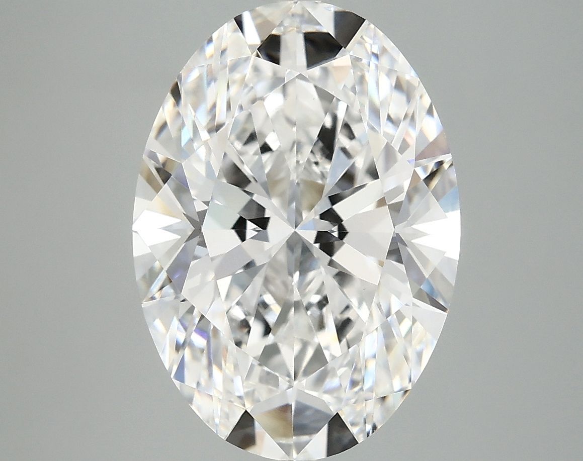 5.09 ct. oval Lab Grown Diamond front image