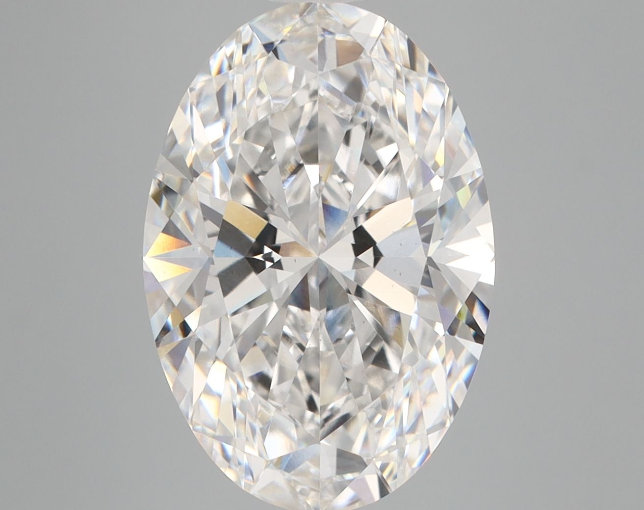 5.54 ct. oval Lab Grown Diamond front image