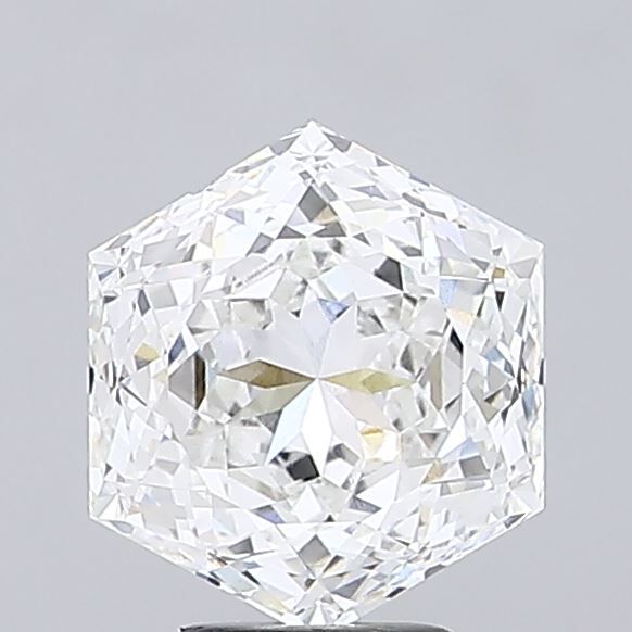 5.28 ct lab-grown Hexagonal Diamond