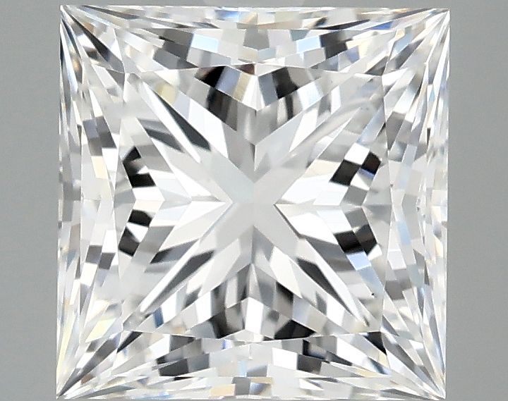 3.08 ct. princess Lab Grown Diamond front image