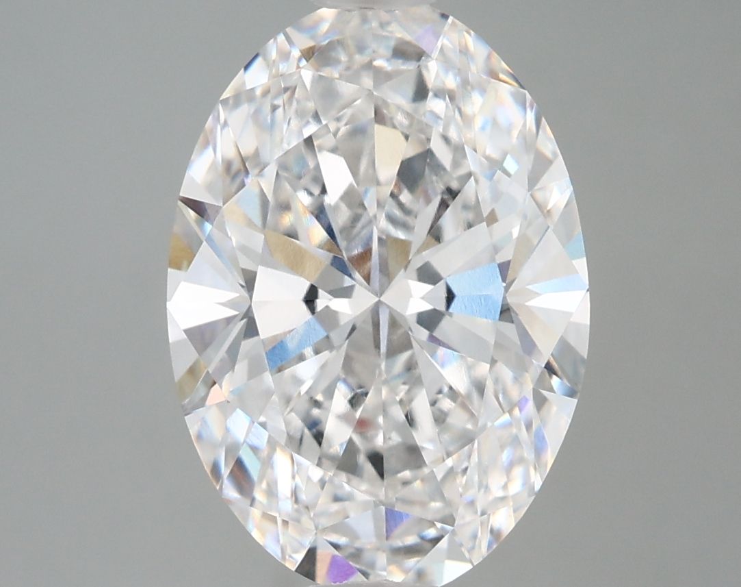 4.18 ct. oval Lab Grown Diamond front image