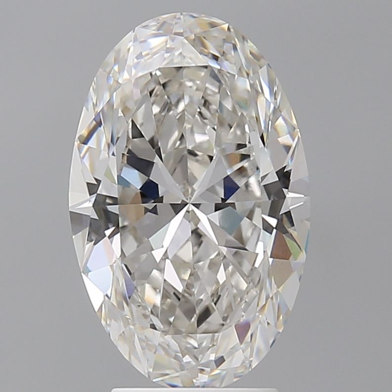 4.06 ct. oval Lab Grown Diamond front image