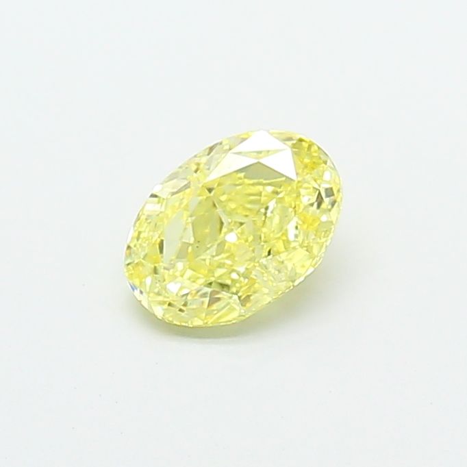 1.02 CT Fancy Intense Yellow OVAL