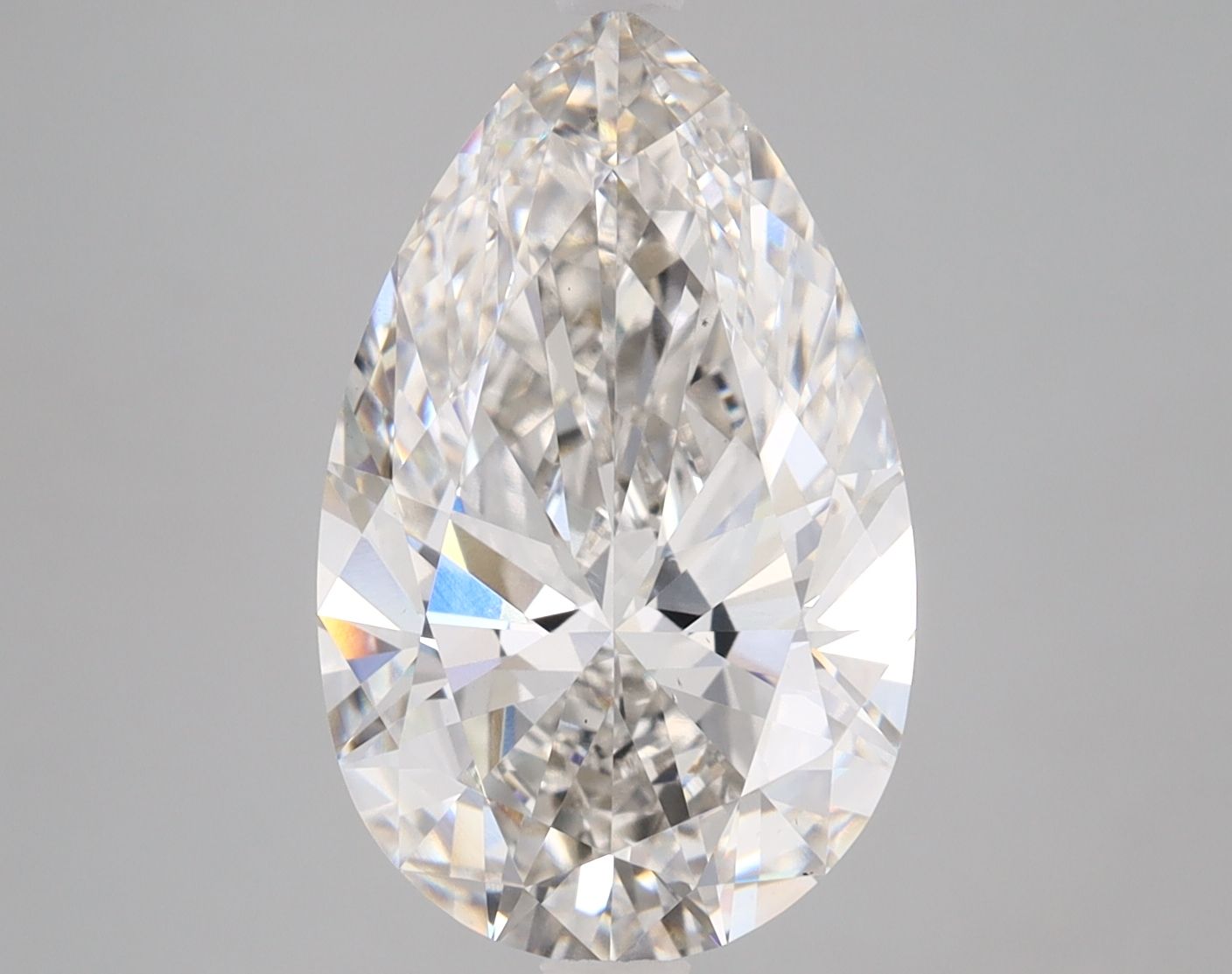 4.45 ct. pear Lab Grown Diamond front image