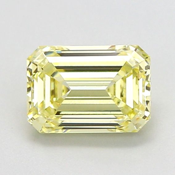 1.08 CT Fancy Light Yellow EMERALD